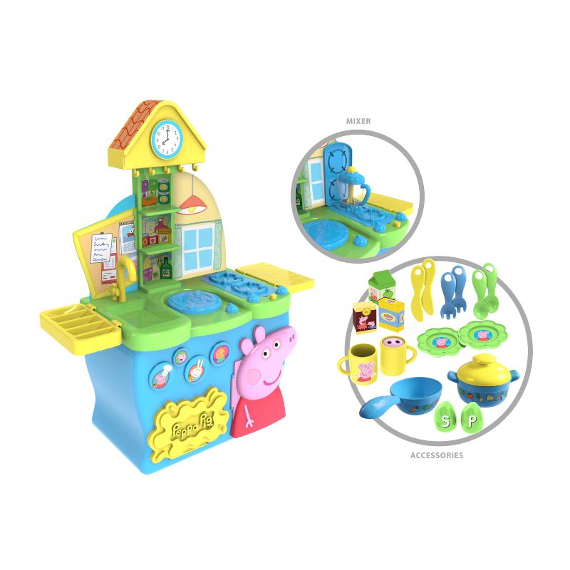 Bộ nhà bếp sắc màu của Peppa PEPPA PIG 1684278INF22