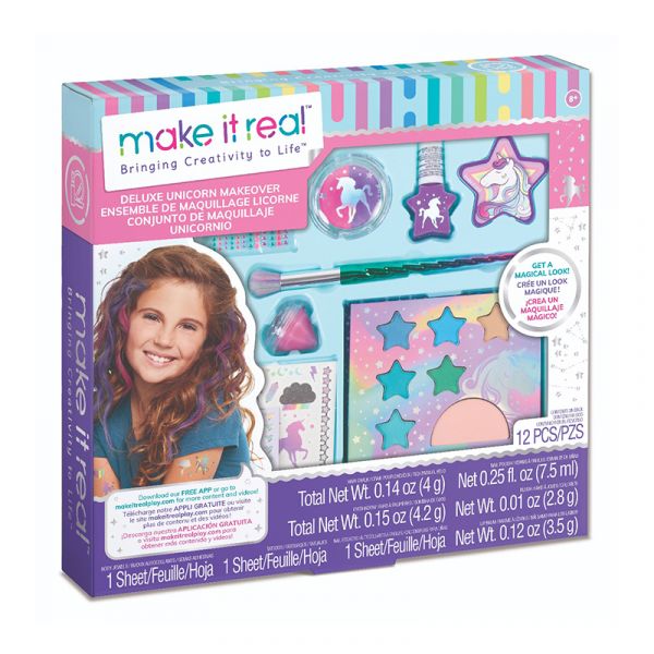 Bộ dụng cụ trang điểm Unicorn MAKE IT REAL 2461MIRA