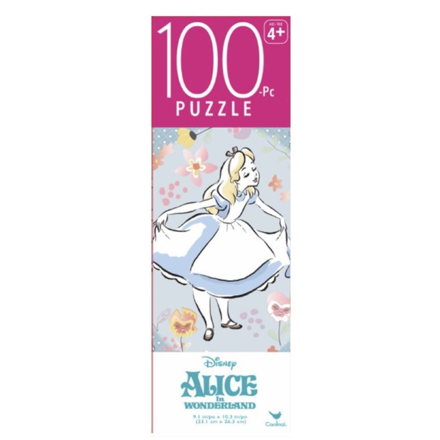 Bộ xếp hình 100 miếng - Alice in Wonder Land SPIN GAMES 20140879