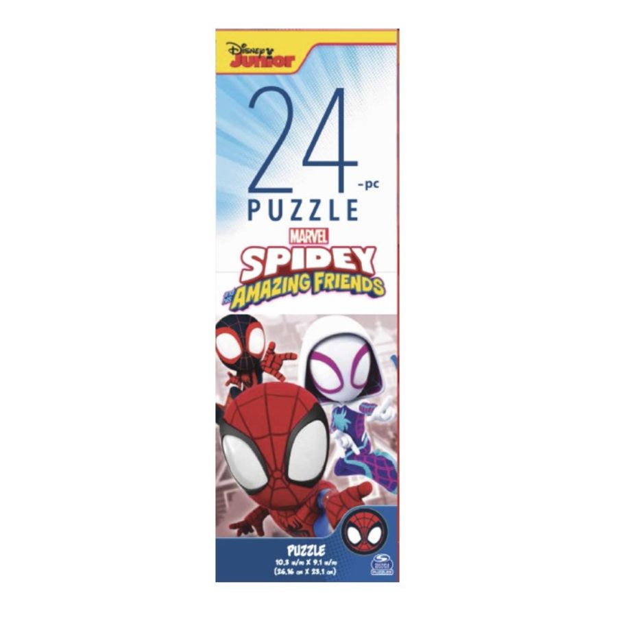 Bộ xếp hình 24 miếng - Người Nhện Spiderman Amazing Friend SPIN GAMES 20140883