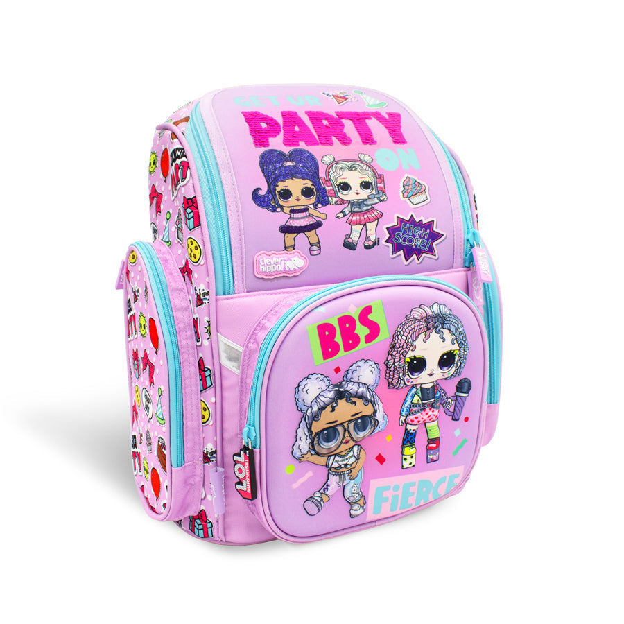 Ba lô Fancy - L.O.L Present Surprise Tím CLEVERHIPPO BL1214