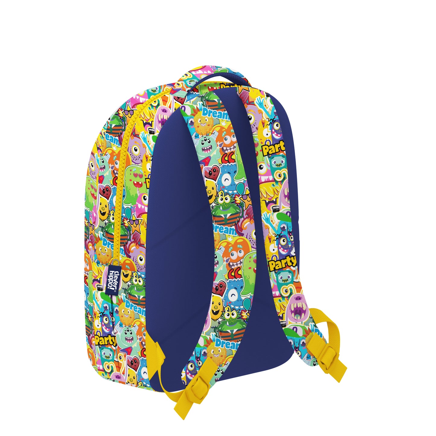 Ba lô Easy Go - Clever Monster Vàng CLEVERHIPPO BM0111