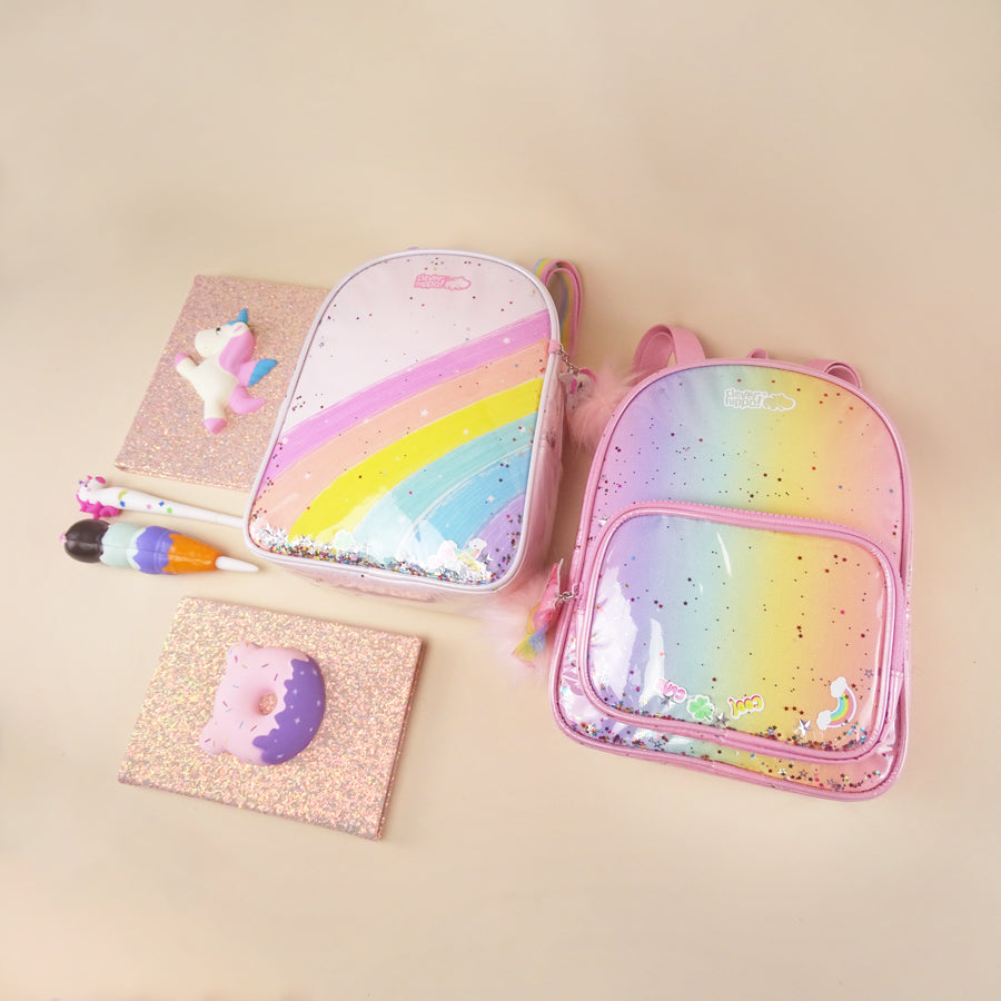 Ba lô Rainbow - Glitter Galaxy CLEVERHIPPO BH2201