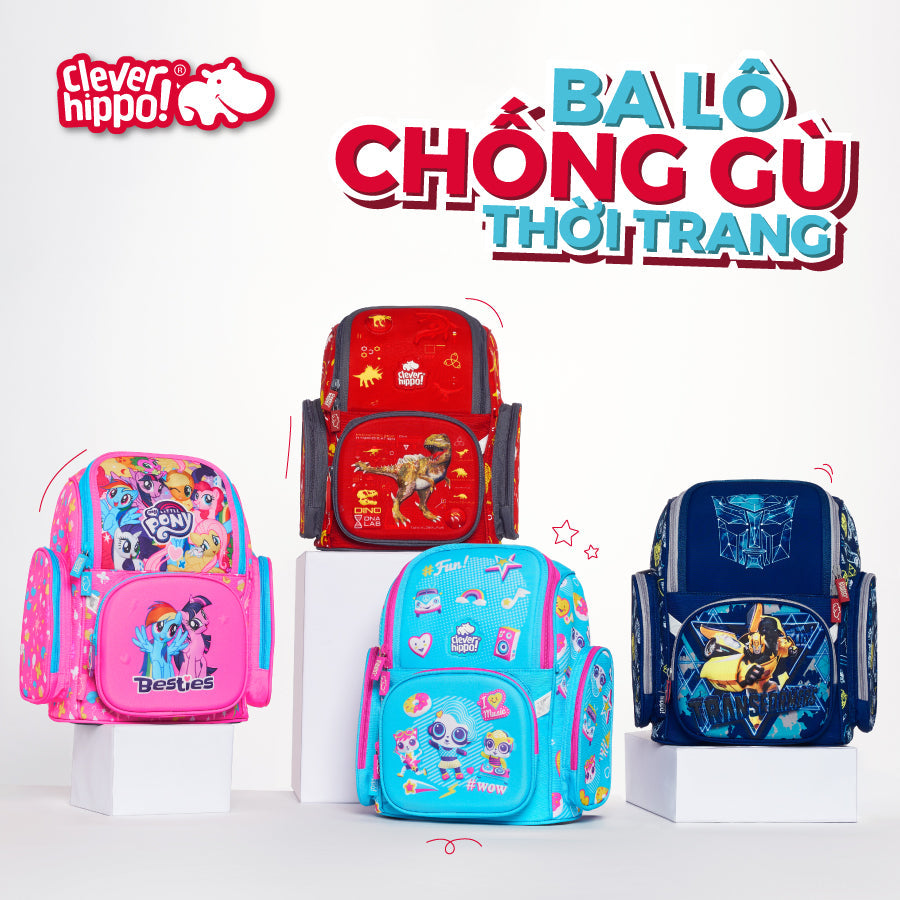 Ba Lô Fancy - Ban Nhạc Tinh Nghịch CLEVERHIPPO BK1105