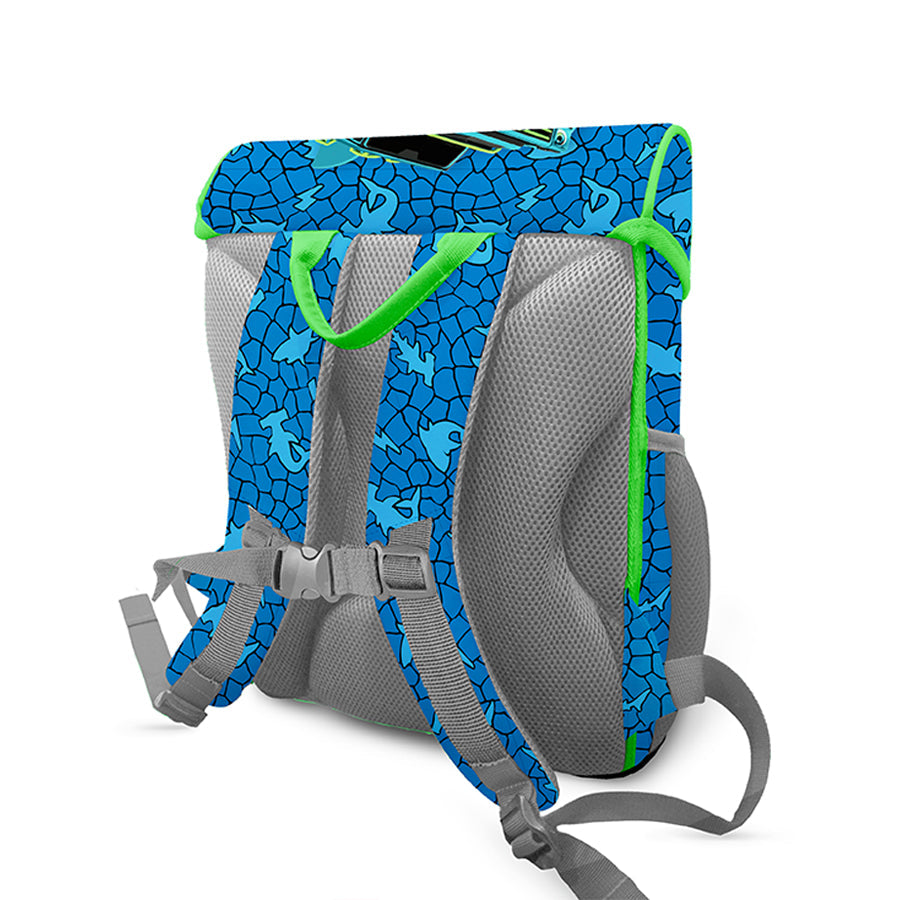 Ba lô Classy - Shark Cage Xanh CLEVERHIPPO BS1213