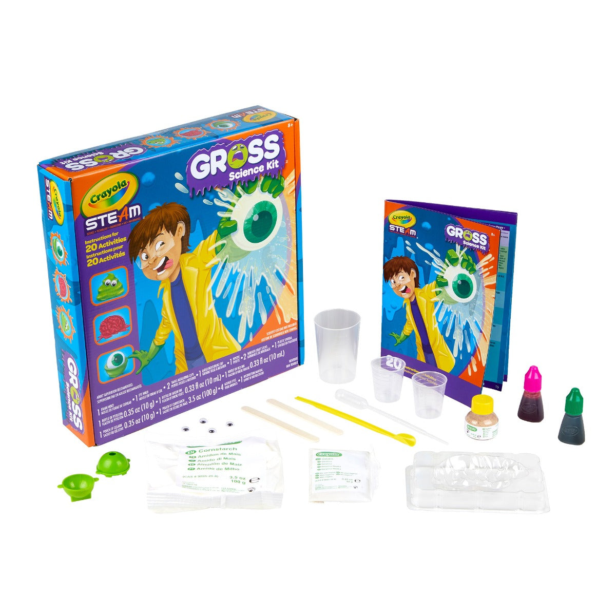 Bộ đồ chơi em yêu khoa học - Chế tạo vật thể kì quái CRAYOLA 747403