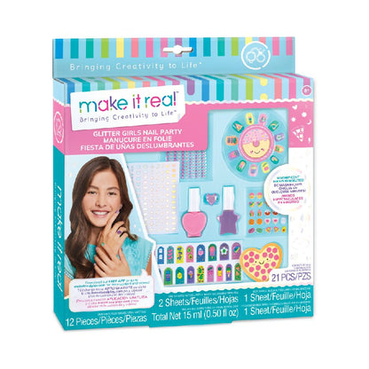 Bộ Sơn Móng Bữa Tiệc Lấp Lánh MAKE IT REAL 2306MIRA