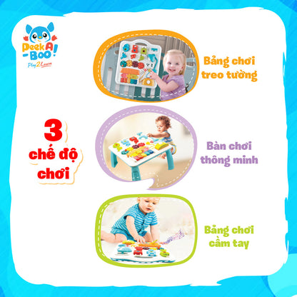 Bàn chơi thông minh cho bé PEEK A BOO PAB032