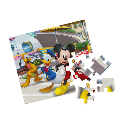 Bộ xếp hình 24 miếng - Chuột Mickey SPIN GAMES 6057486