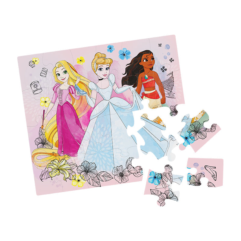 Bộ xếp hình 24 miếng - Công Chúa Disney SPIN GAMES 6057480