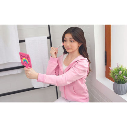 Bộ gương và set trang điểm họa tiết mini MAKE IT REAL 10046