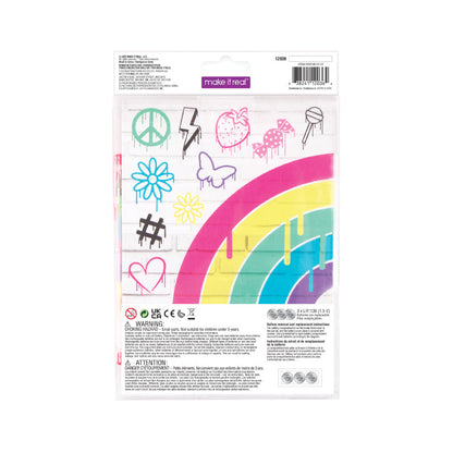 Bộ sổ bút - Graffiti Light Up Rainbow