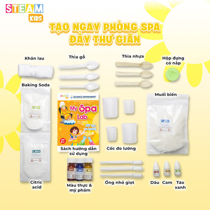 Bộ Thí Nghiệm Sáng Tạo Phòng Spa Thư Giãn STEAM 13016