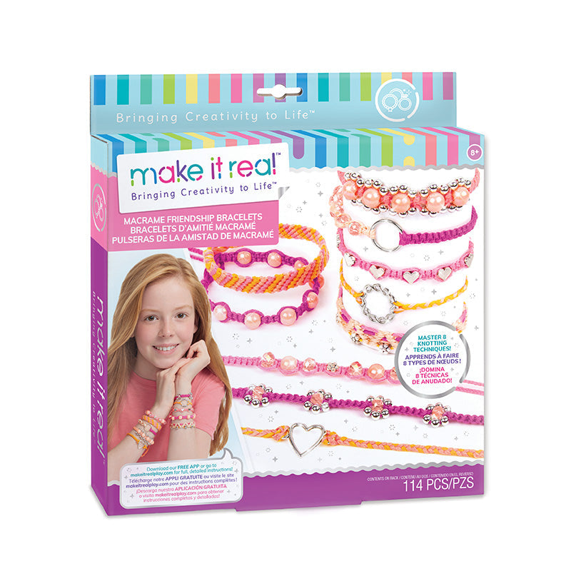 Bộ vòng tay nút thắt tình bạn sắc màu MAKE IT REAL 1318MIR