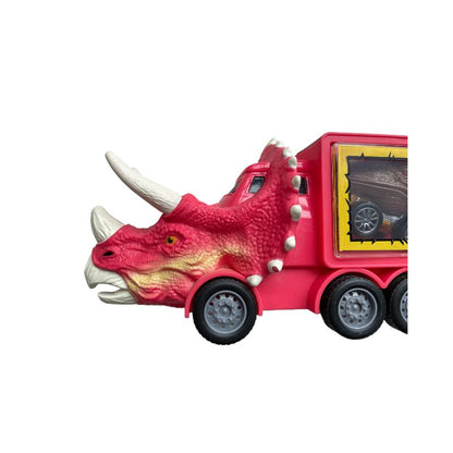 Biệt đội xe tải giải cứu khủng long đỏ DINOS PARTY 1322A