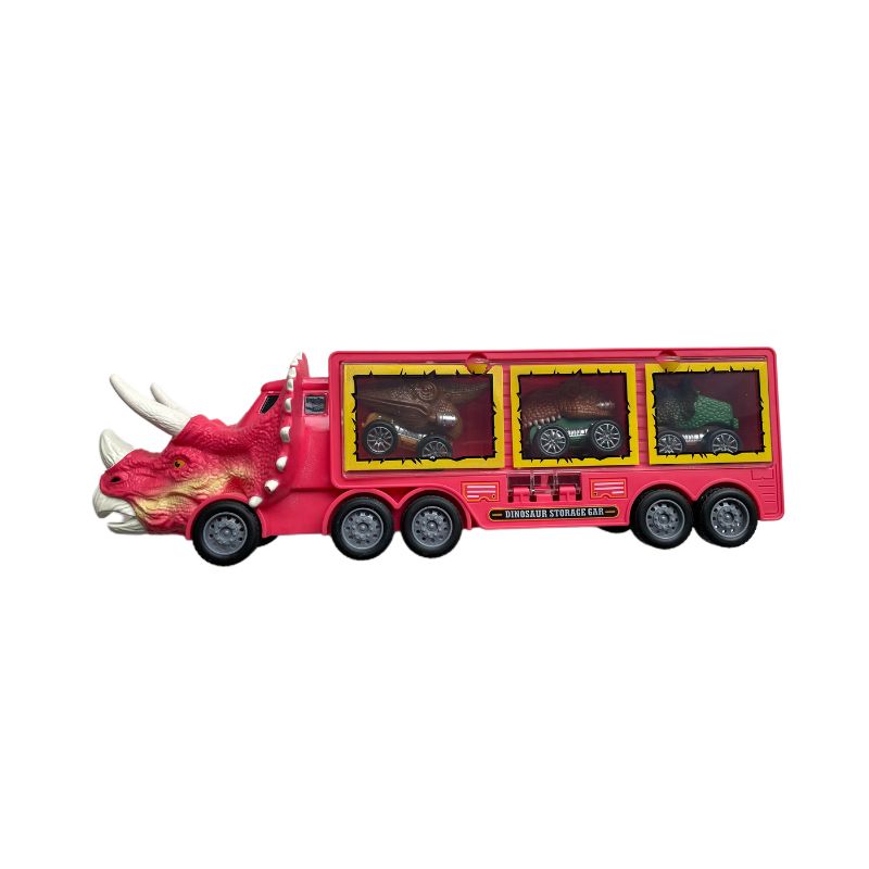 Biệt đội xe tải giải cứu khủng long đỏ DINOS PARTY 1322A