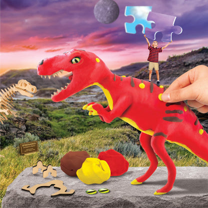 Bộ lắp ráp và tạo hình hóa thạch khủng long – T.Rex STEAM 1423005911
