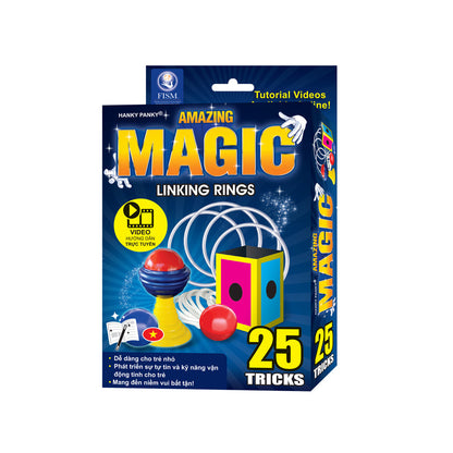 Bộ 25 trò ảo thuật hấp dẫn cùng Những chiếc vòng Hanky Panky HP1540