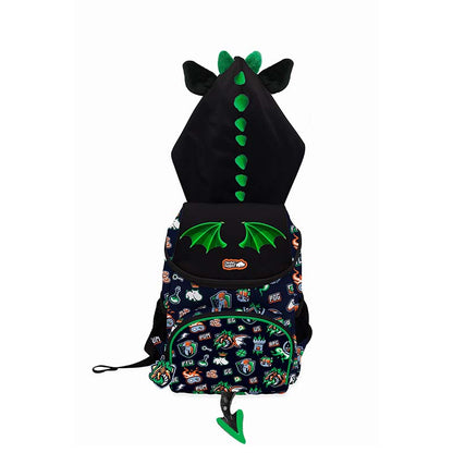 Ba lô Hoodie Dragon Gaming Đen CLEVERHIPPO BG3107