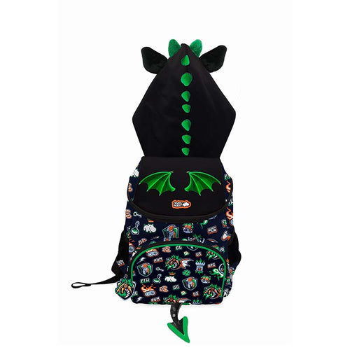 Ba lô Hoodie Dragon Gaming Đen CLEVERHIPPO BG3107