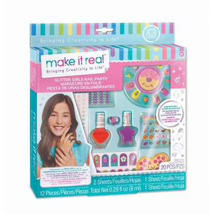 Bộ sơn móng tay lấp lánh MAKE IT REAL 2306MIRA