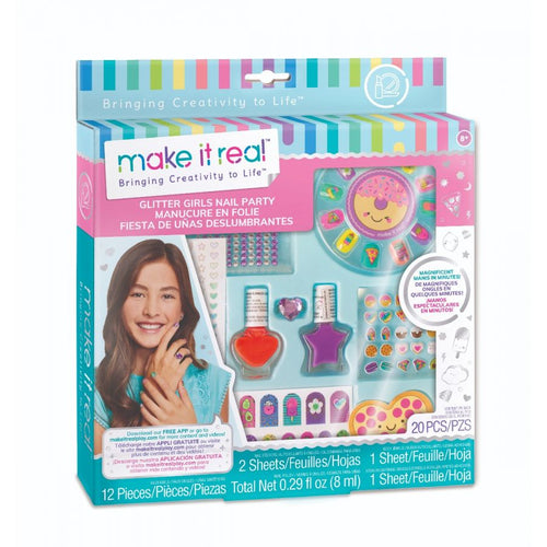 Bộ sơn móng tay lấp lánh MAKE IT REAL 2306MIRA