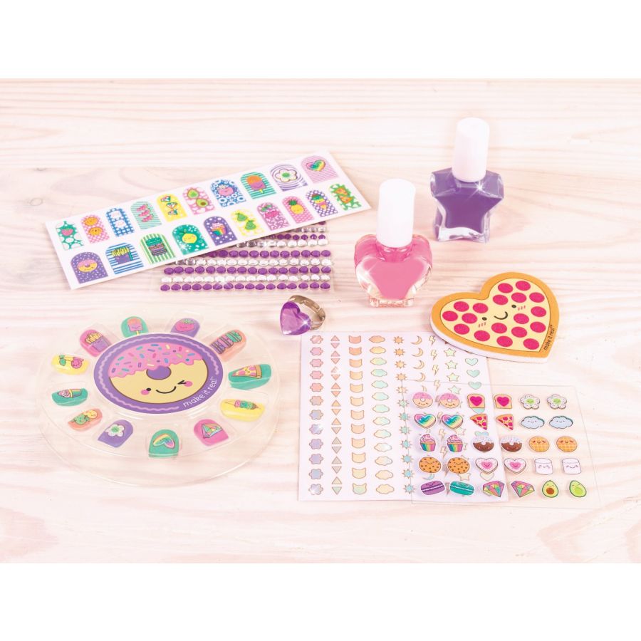 Bộ sơn móng tay lấp lánh MAKE IT REAL 2306MIRA