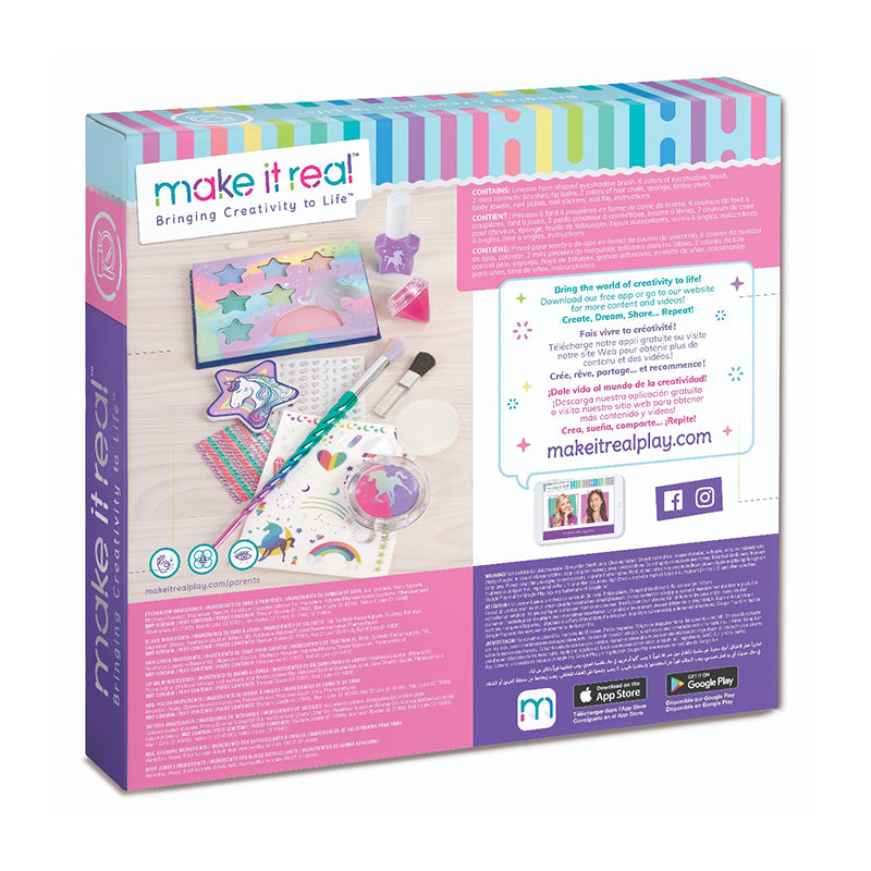 Bộ dụng cụ trang điểm Unicorn MAKE IT REAL 2461MIRA