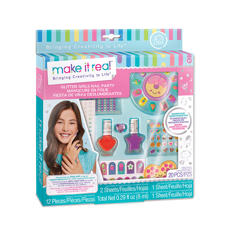 Bộ sơn móng tay lấp lánh MAKE IT REAL 2306MIR0325