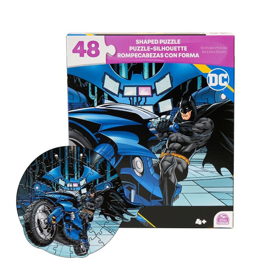 Bộ xếp hình 48 miếng theo shape - Batman SPIN GAMES 20140867