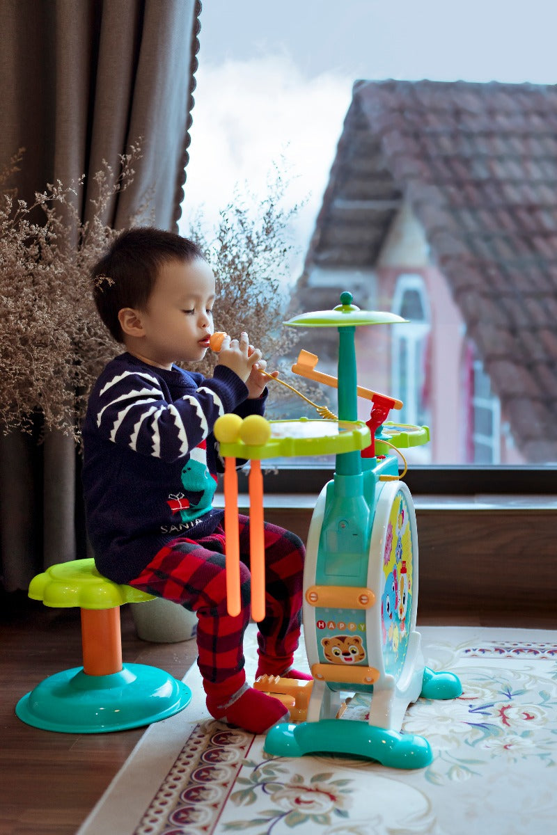 Bộ trống cho bé PEEK A BOO 3130