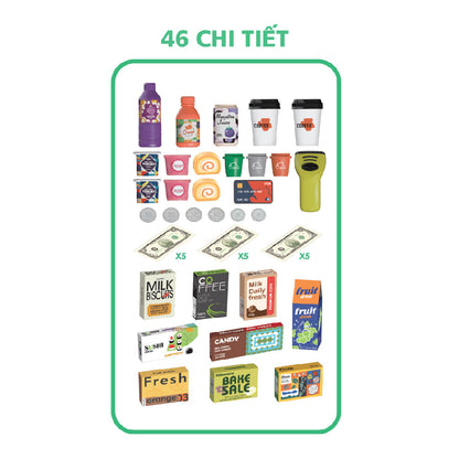 Bộ Quầy Siêu Thị Mini SWEET HEART SH668-124