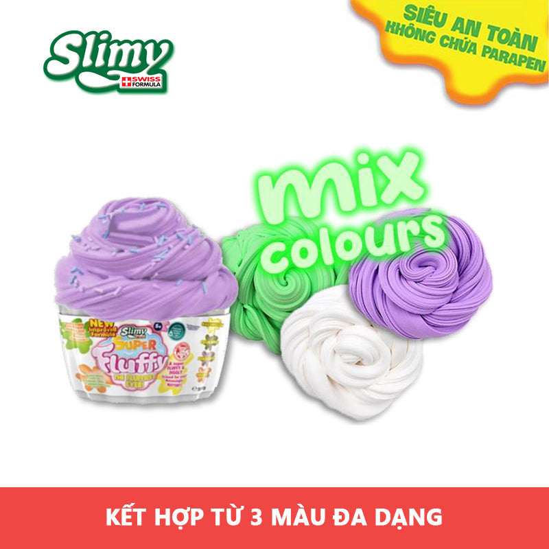 Bánh kem ngọt ngào Super Fluffy Xanh lá SLIMY 33447