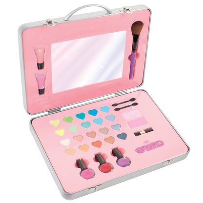 Bộ Dụng Cụ Trang Điểm Màu Hồng Sành Điệu MAKE IT REAL 2506MIRA