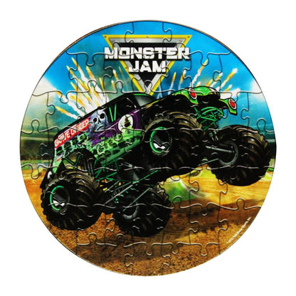 Bộ xếp hình 46 miếng theo shape - Monster Jam SPIN GAMES 20140868