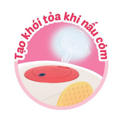 Bộ nồi cơm điện mini Đỏ SWEET HEART SH8814