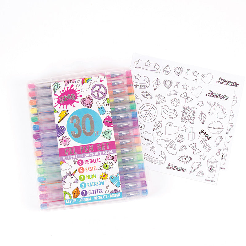 30 bút gel pen