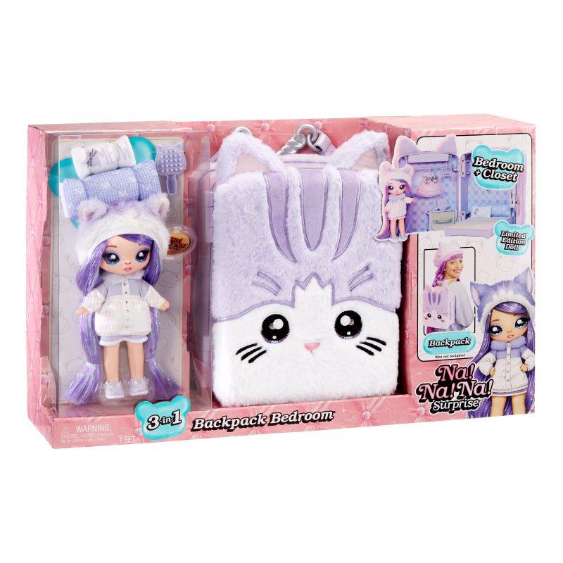 Balo thời trang 3 trong 1 của Lavender Kitty NA NA NA 585572EUC