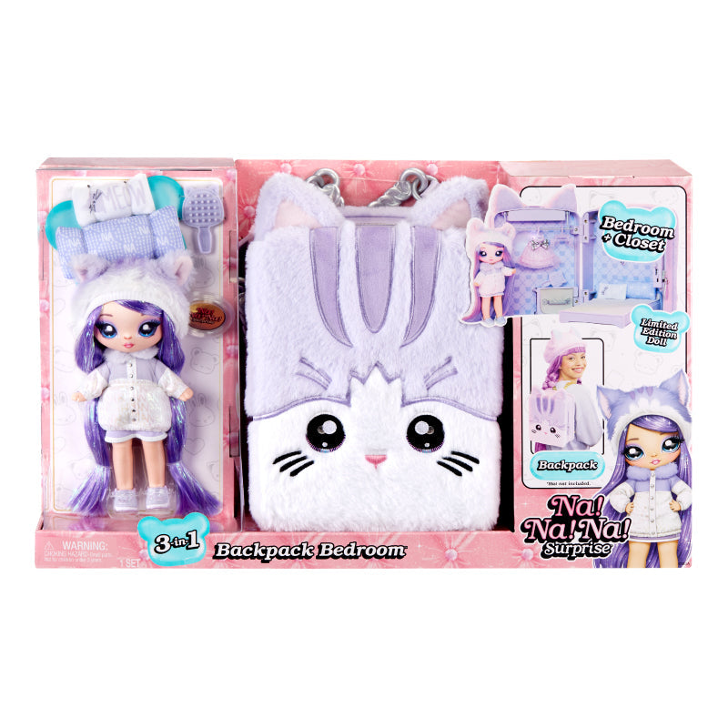 Balo thời trang 3 trong 1 của Lavender Kitty NA NA NA 585572EUC