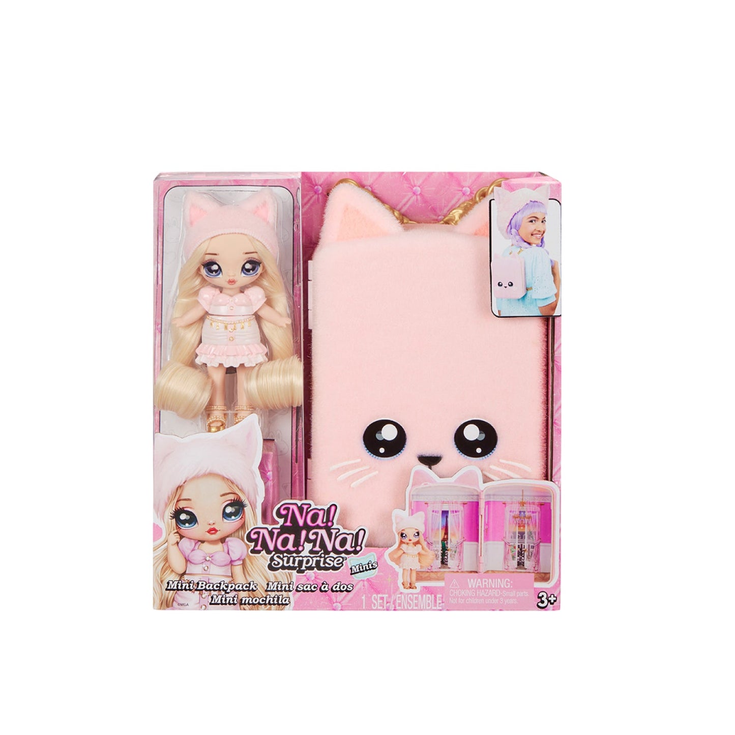 Ba Lô Thời Trang Mini - Parisian Kitty NA NA NA 590392EUC