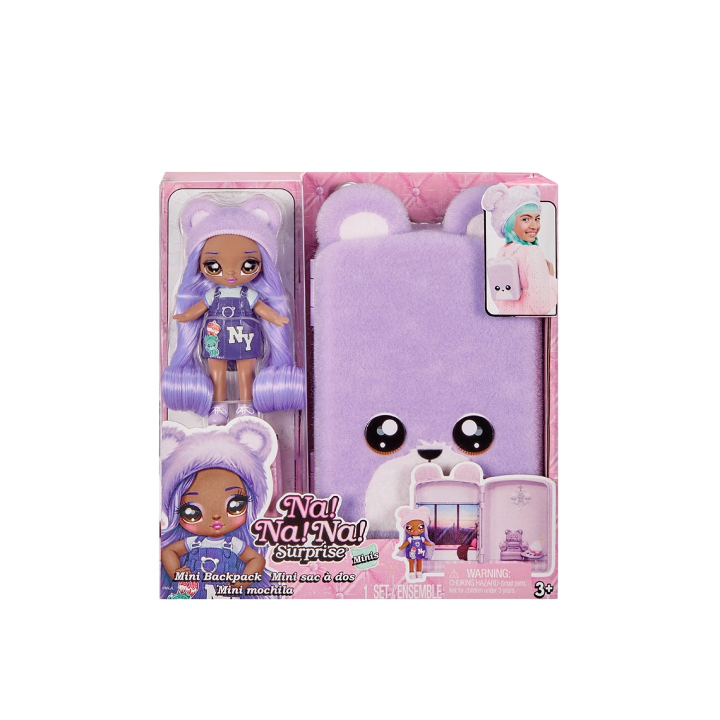Ba Lô Thời Trang Mini - City Bear NA NA NA 590408EUC