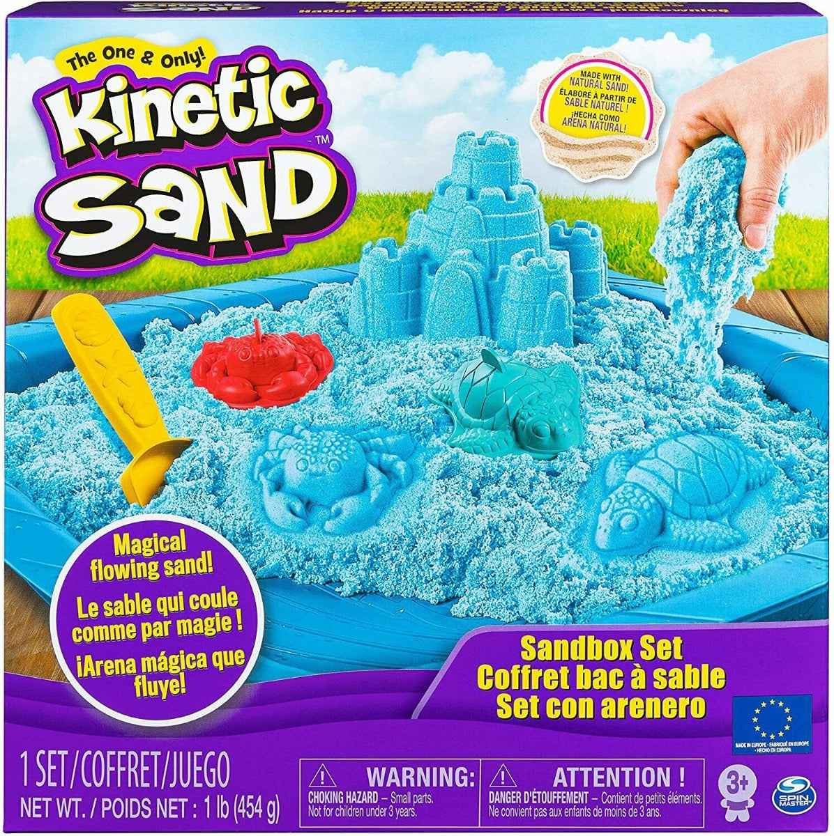 Bộ cát, dụng cụ và khay chơi cát KINETIC SAND 6024397