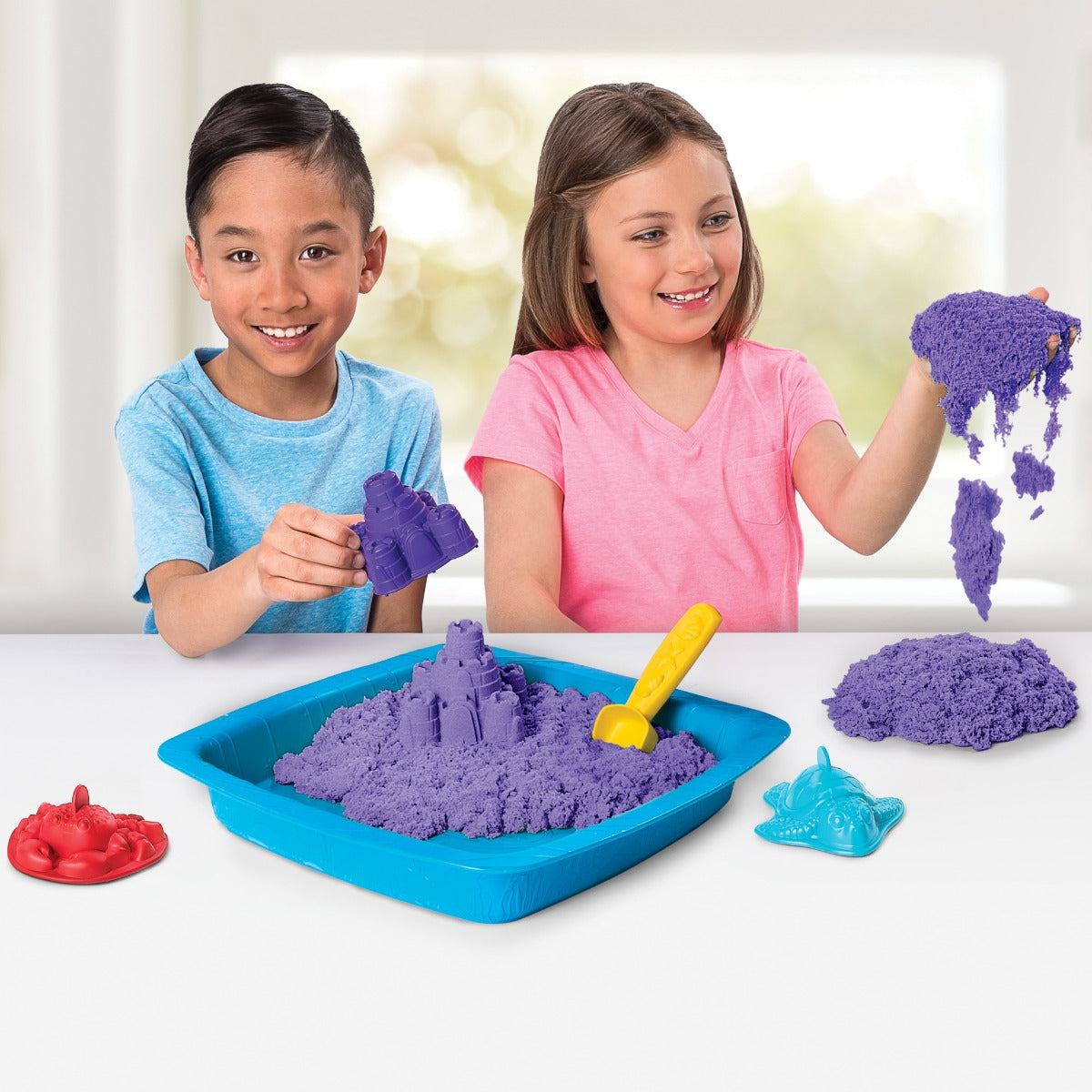 Bộ cát, dụng cụ và khay chơi cát KINETIC SAND 6024397