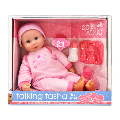 Bé Tasha tập nói DOLLSWORLD DW60290