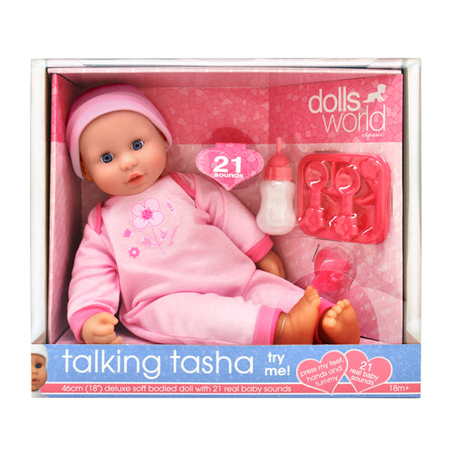 Bé Tasha tập nói DOLLSWORLD DW60290