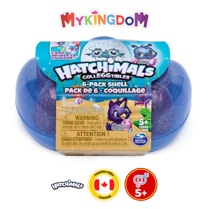 Bộ vỏ sò 6 trứng Hatchimals mini S5 HATCHIMALS 6046155