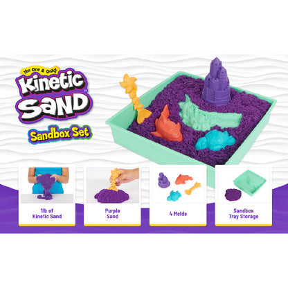 Bộ cát, dụng cụ và khay chơi cát KINETIC SAND 6067800