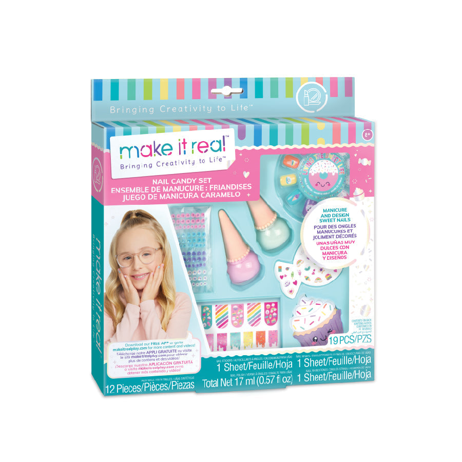 Bộ Sơn Móng Tay Kẹo Ngọt MAKE IT REAL 2328MIR