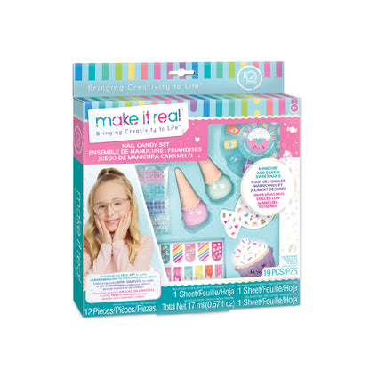 Bộ Sơn Móng Tay Kẹo Ngọt MAKE IT REAL 2328MIR
