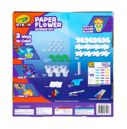 Bộ đồ chơi em yêu khoa học - chế tạo bông hoa kỳ diệu CRAYOLA 747409